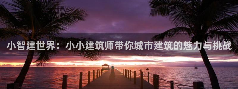 和记官网备用客户端：小智建世界：小小建筑师带你城市建筑的魅力与挑战