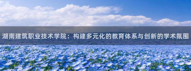 香港和记通讯官网：湖南建筑职业技术学院：构建多元化的教育体系与创新的学术氛围